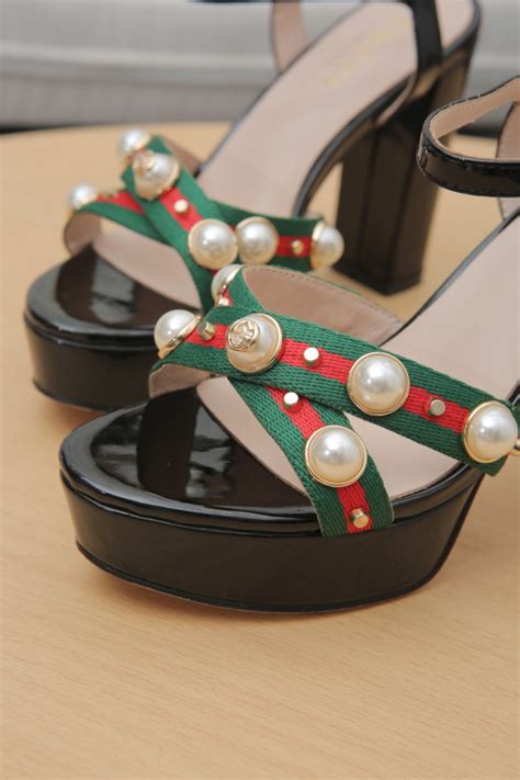 gucci platform sandals fake|gucci unisex sandals.